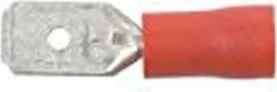 Obrázok produktu pre Hella, konektor, 0,5-1,0 mm², 100 kusov, červený, 6,3 x 0,8 mm