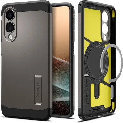 Zdjęcie produktu dla SPIGEN Spigen Tough Armor AI (MagFit) Galaxy S25 Edge Case Gunmetal