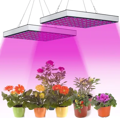 Obrázok produktu pre TolleTour 2ks lampa na rastliny s plným spektrom 225 LED diód 15W svetlo na rastliny vnútorná lampa na pestovanie rastlín