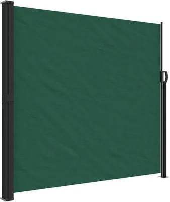 Obrázek produktu pro vidaXL Výsuvná boční markýza Tmavě zelená 180x300 cm