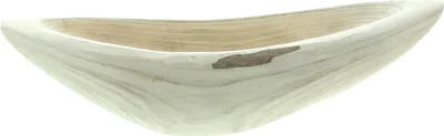 Produktbild von Schale Wood oval tief Massivholz 60cm