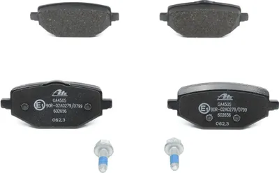 Produktbild von ATE Bremsbeläge Satz Hinten für RENAULT Megane IV Grandtour (K9A/M/N) 13.0460-2656.2