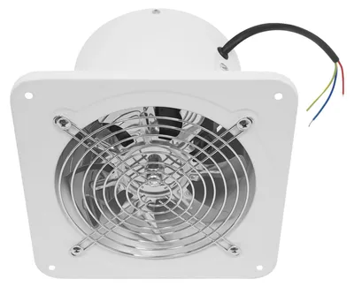 Immagine prodotto di Ventilatore di scarico, alta velocità, montaggio a parete, bianco