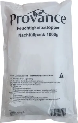 Image de Déshumidificateur d'air ambiant Granulés 1kg 1000g Sachet non tissé Recharge (9,99€/kg)