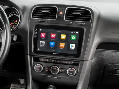 Zdjęcie produktu dla Dynavin D9-V8 Flex | System nawigacyjny Android dla VW | Skoda | Seat z 8-calowym ekranem dotykowym, wbudowanym DAB, obsługą Apple CarPlay i Android Auto