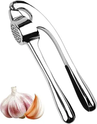 Productafbeelding van Knoflookpers - Multifunctionele Keukenhulp voor Knoflook en Gember - 16,5 cm