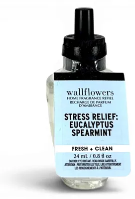 Image de Diffuseur mural Bath & Body Works, recharge Eucalyptus et Menthe Poivrée, 24 ml