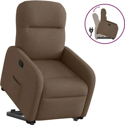 Image de Fauteuil inclinable Marron Tissu