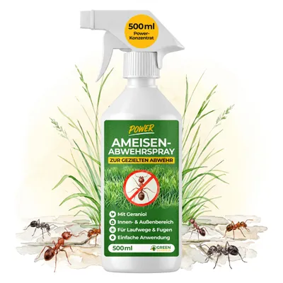 Produktbild von Ameisen Abwehrspray Power-Konzentrat 500 ml – Mittel gegen Ameisen, Ameisenspray, Wirksam Ameisen vertreiben, Ameisen bekämpfen, Ameisen Spray