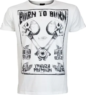 Produktbild von Yakuza Premium Herren T-Shirt 3819 off white 4XL