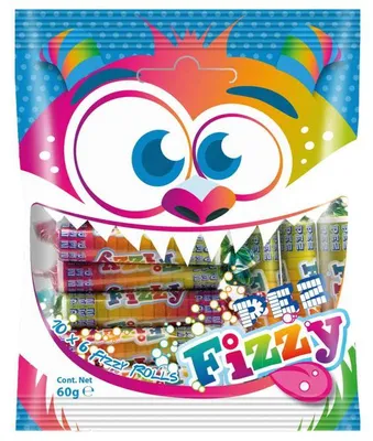 Produktbild von PEZ Fizzy Tutti Frutti 10er
