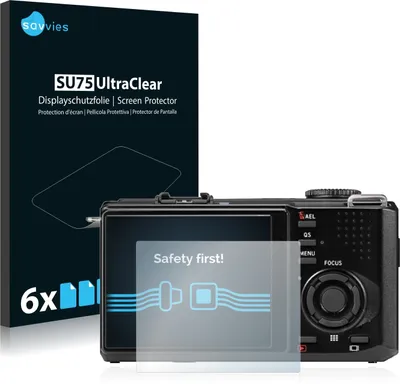 Produktbild von 6x Für Sigma DP2 Merrill Schutzfolie Savvies Displayschutz Display Schutz Folie Klar Transparent