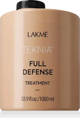 Immagine prodotto di Lakmé Teknia Full Defense Treatment maschera rinforzante per capelli indeboliti 1000 ml