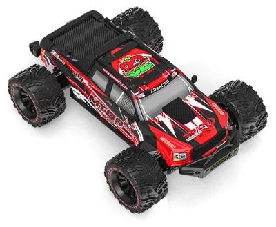 Produktbild von ZD Racing MT09 1/9 4WD RC Monster Truck Brushless 2.4G Offroad Desert Truck Metall Chassis LED Ölstoßdämpfer RTR Typ: Rot 3S, 65km/h