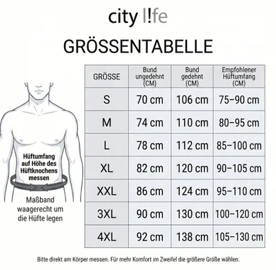 Produktbild von City Life Herren Boxershorts Shorts Boxer Webboxer (6er Pack) Sparpack S - 4XL - Grösse: XXL, Farbe: Mehrfarbig (Classic Multicolour 5 C-6-5)
