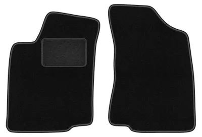 Immagine prodotto di Tappetini anteriori in moquette per Volkswagen Passat B3 1988-1993 (station wagon/berlina) – 2 pezzi, neri, su misura – Wielganizator LUX