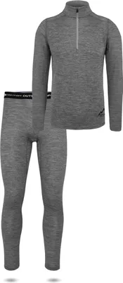 Produktbild von normani Herren Merino Langarmshirt und Hose