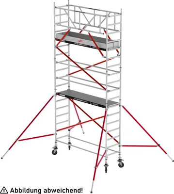 Produktbild von Altrex Fahrgerüst RS Tower 51 Aluminium mit Holz-Plattform 5,20m AH schmal 0,75x3,05m