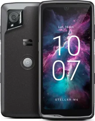 Produktbild von Crosscall Stellar-M6E, 15,5 cm (6.1"), 4 GB, 64 GB, 50 MP, Android 14, Schwarz
