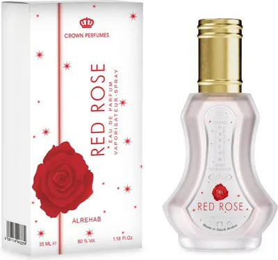 Zdjęcie produktu dla Woda perfumowana Red Rose 35ml Al Rehab - dla kobiet