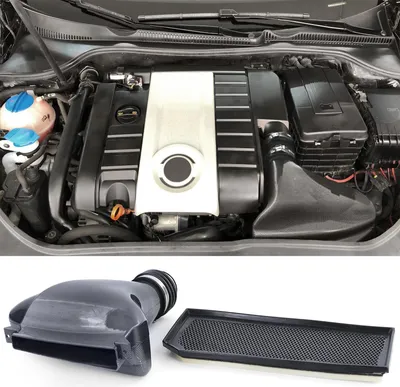Produktbild von Luftfilter Airbox Air Intake Carbon Look Ram Air für VW Golf 5 2.0 GTI 03-08