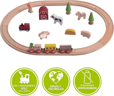 Immagine prodotto di EverEarth - Set ferroviario della fattoria