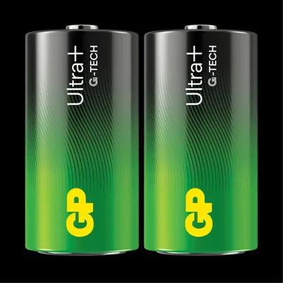 Zdjęcie produktu dla Bateria alkaliczna GP Ultra Plus C, 14AUP/LR14, 2 szt
