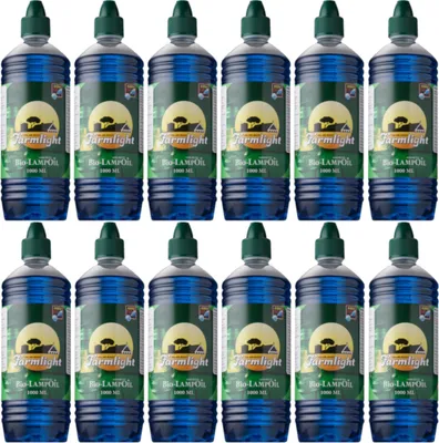 Produktbild von Moritz 12 Liter Lampenöl blau farbig für Öllampen Bambusfackeln Gartenfackel und Wandfackeln