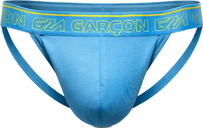 Produktbild von Garçon - Herren Unterwäsche - Jockstrap Blue - 1x Größe M