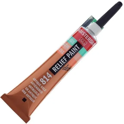 Obrázok produktu pre Amsterdam Relief Paint 20 ml Antique Gold