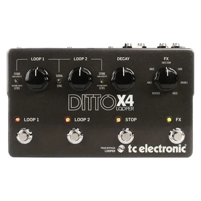 Productafbeelding van TC Electronic Ditto X4 Looper - gitaareffect