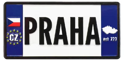 Obrázek produktu pro GiftyCity Dekorativní magnet Praha