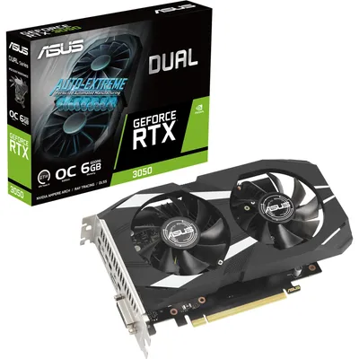 Produktbild von ASUS ASUS Dual -RTX3050-O6G NVIDIA GeForce RTX 3050 6 GB GDDR6