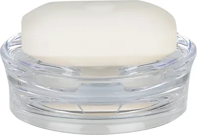 Zdjęcie produktu dla Spirella 7610583135568, Przezroczysty, Akrylowy, Owalny, Wolnostojący, 105 mm, 35 mm