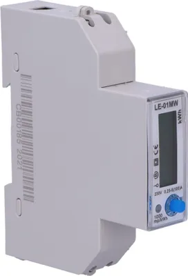 Produktbild von Einphasiger Wirk- und Blindenergieverbrauchszähler, Modbus RTU, Mehrtarif