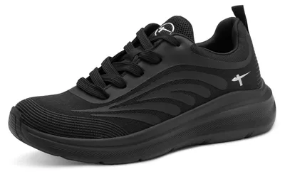 Produktbild von Tamaris Damen Wide FIT Sneaker Textil Feeling Light, Black, 36