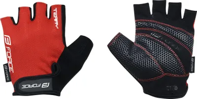 Produktbild von Handschuhe FORCE TERRY rot %%% : Größe - L Größe: L