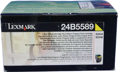 Produktbild von Lexmark 24B5589, 3000 Seiten, Gelb, 1 Stück(e)