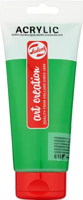 Immagine prodotto di Talens Art Creation Vernice acrilica in tubetto 200 ml Verde chiaro permanente 618