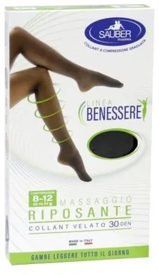 Immagine prodotto di Collant Velato Sauber 8-12Mmgh Nero 2