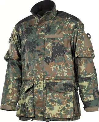 Produktbild von MFH BW Kampfjacke, Einsatz/?bung,lang, flecktarn