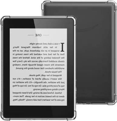 Productafbeelding van Transparant hoesje - Flexibele skin - E-reader beschermen - Versterkte hoeken - 7 inch - Transparant
