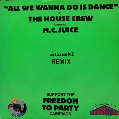 Obrázok produktu pre All We Wanna Do Is Dance (Adamski Remix)