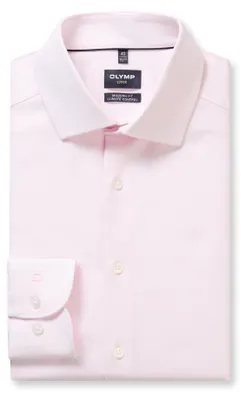 Produktbild von OLYMP 24/7 Luxor modern fit overhemd, twill, roze