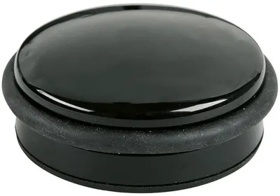 Produktbild von Türstopper Metall 1,3kg  10x4cm schwarz Packung mit 8 Stück