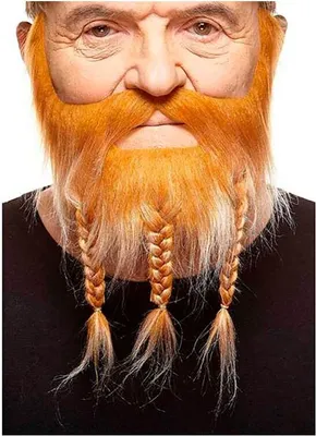 Obrázek produktu pro Maminka Bigote a obočí vousy Brown Brown One Size