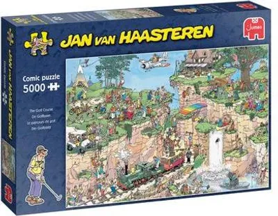 Produktbild von Jumbo Puzzle Der Golfplatz Jan van Haasteren 5000 Teile Cartoon