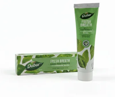 Produktbild von Dabur Zahnpasta mit Basilikum, 100ml