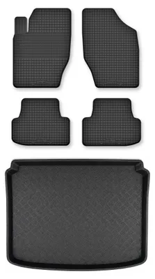 Immagine prodotto di Tappetini a vasca + bagagliaio per Peugeot 308 I 2007-2013 hatchback 5 pezzi