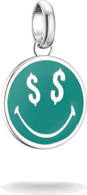 Obrázek produktu pro Thomas Sabo SMILEYWORLD® Dollars Charm-Anhänger Connect Silber
